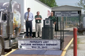 Keywords: Fernald Green Salt Plant, Feed Materials Production Center, Fernald, Ohio (FEMP)