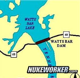 Watts Bar Map
Keywords: Watts Bar Nuclear Power Plant