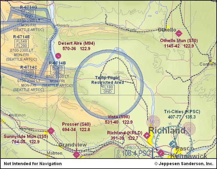 Hanford Map
Hanford Site - 13 miles NW of Richland, WA.
Keywords: Hanford Reservation, Richland, Washington