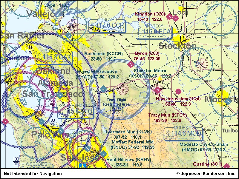 LLNL Map
Livermore National Labs - 2 miles E of Livermore, CA.

FAA has issued a NOTAM (FDC 1/1980) prohibiting all General Aviation flights within a 10 nautical mile radius and below 18,000 feet of numerous nuclear sites throughout the United States.
Keywords: Lawrence Livermore Laboratory