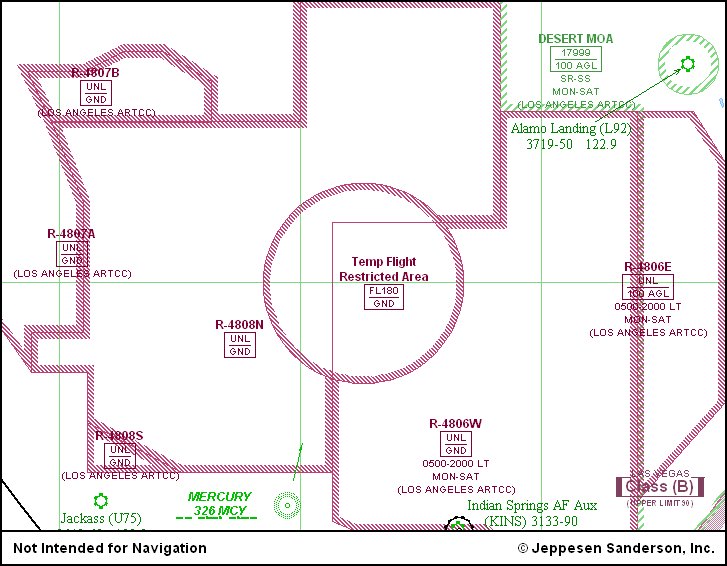 Nevada Test Site Map
Nevada Test Site - 60 miles NW of Las Vegas, NV.
Keywords: Nevada Test Site, Mercury, Nye County, Nevada NTS