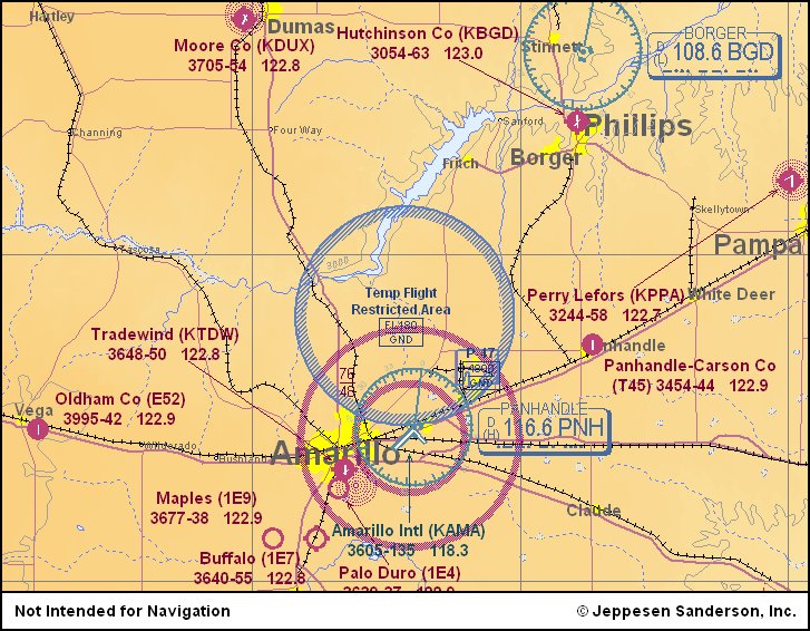 Pantex Map
Pantex Plant - 13 miles NE of Amarillo, TX.
Keywords: Pantex Nuclear Weapons Final Assembly Plant