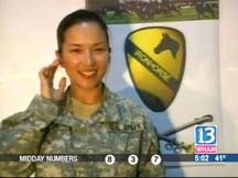 Sergeant Pammy
My daughter Pamela being interviewed from Baghdad on Thanksgiving Day 2006.

