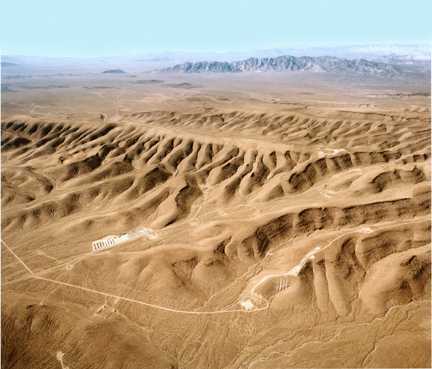 Desert site of federal repository for spent fuel
