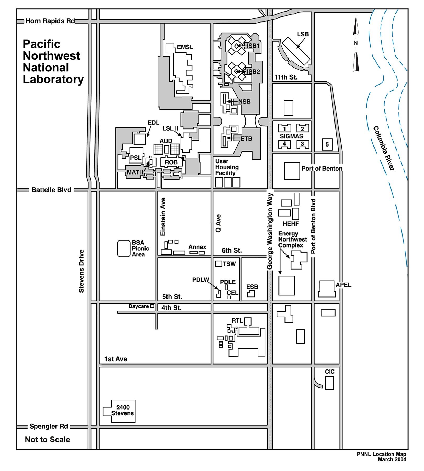 Pacific Northwest National Lab (PNNL) Map
Keywords: Pacific Northwest National Lab PNNL
