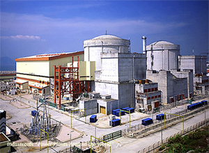 Daya Bay
Operator: Guangdong Nuclear Power JV
Configuration: 2 X 984 MW PWR
Operation: 1994
Reactor supplier: Framatome
T/G supplier: GEC 
Quick facts: CLP Power is contracted to buy 70% of the annual output of the Guangdong Nuclear Power Station at Daya Bay.
