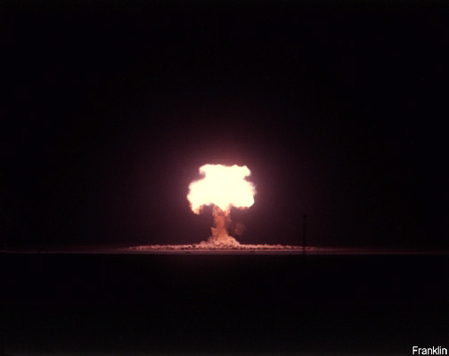Franklin Prime
Yield: 4.7 kilotons
Location: Nevada Test Site
Date: 30.Aug.1957
