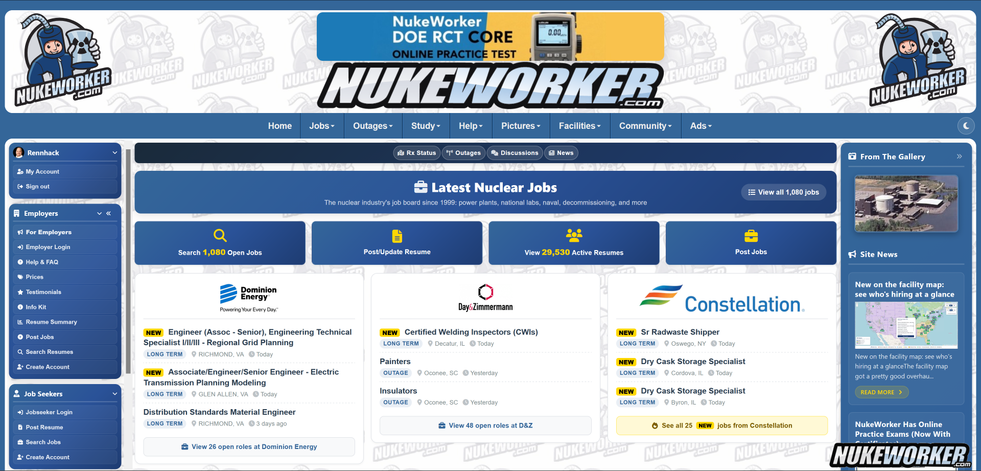 July 2026
The NukeWorker.com home page in July 2026
