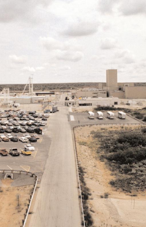 WIPP
The Waste Isolation Pilot Plant (WIPP), a U.S. Department of Energy (DOE) facility near Carlsbad, New Mexico, is the first deep geologic repository for permanent disposal of defense-related transuranic waste in the United States. Transuranic waste consists primarily of protective clothing, tools, glassware, equipment, soils, and sludges that have been contaminated with trace amounts of manmade radioactive elements, such as plutonium. 
Keywords: Waste Isolation Pilot Plant (WIPP)