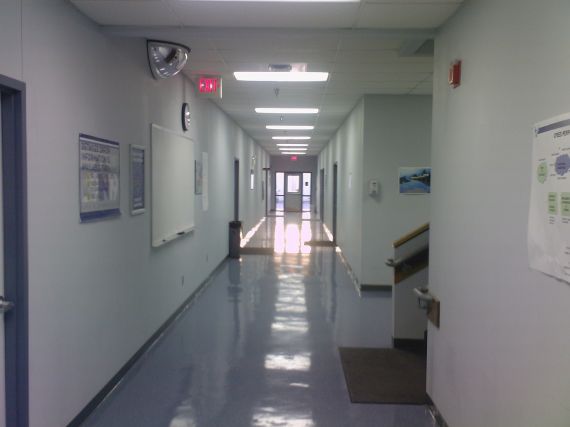 Training Center Corridor
