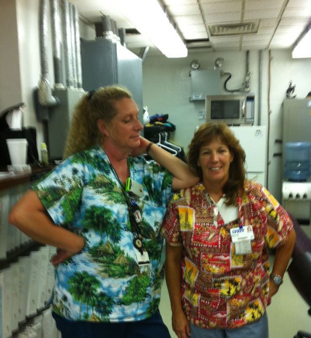 It's Friday! Cathy and Kellye
