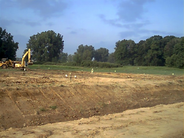 excavating the "flats"
