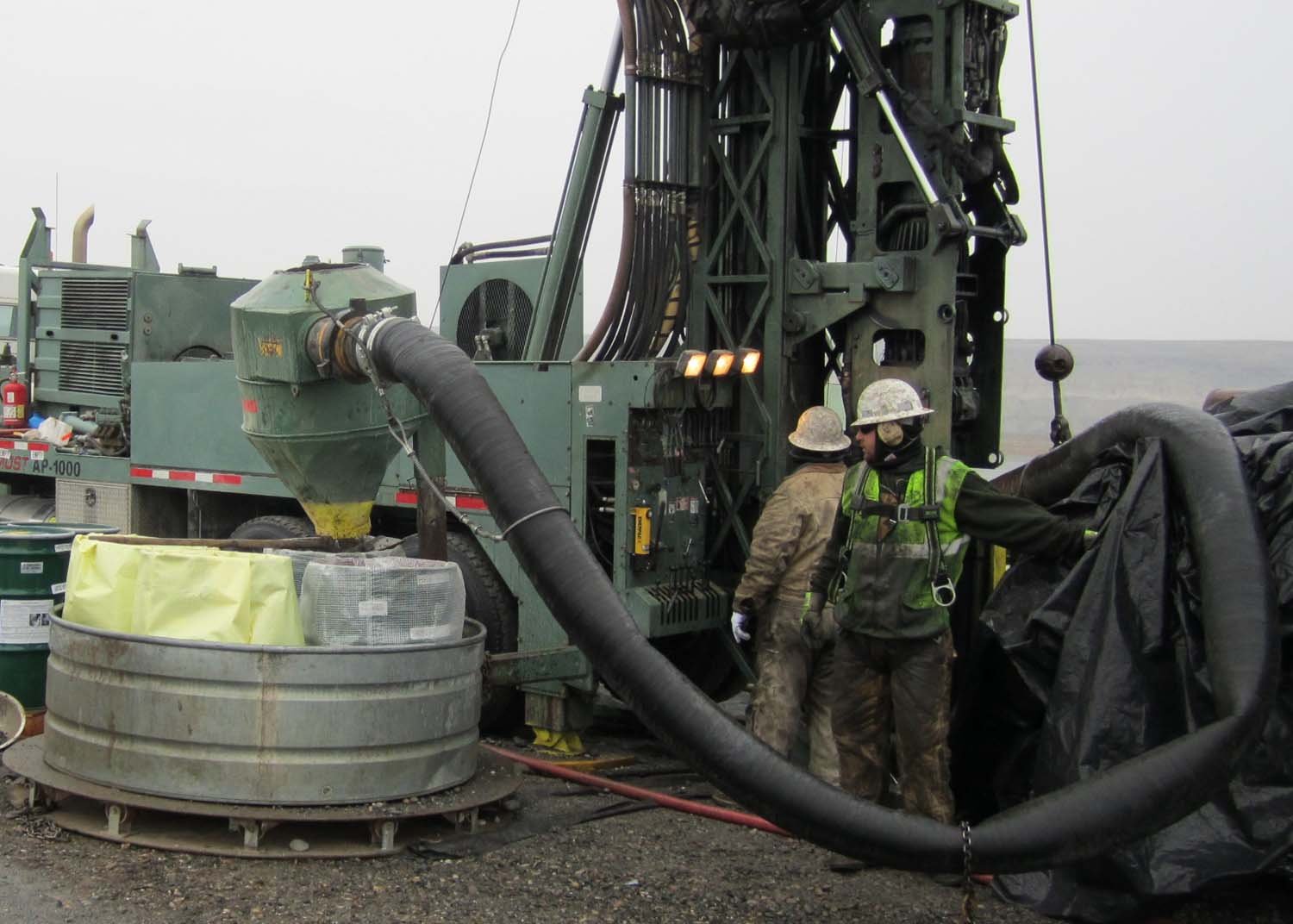 Drilling at the Hanford site (7631786036)
Keywords: Hanford