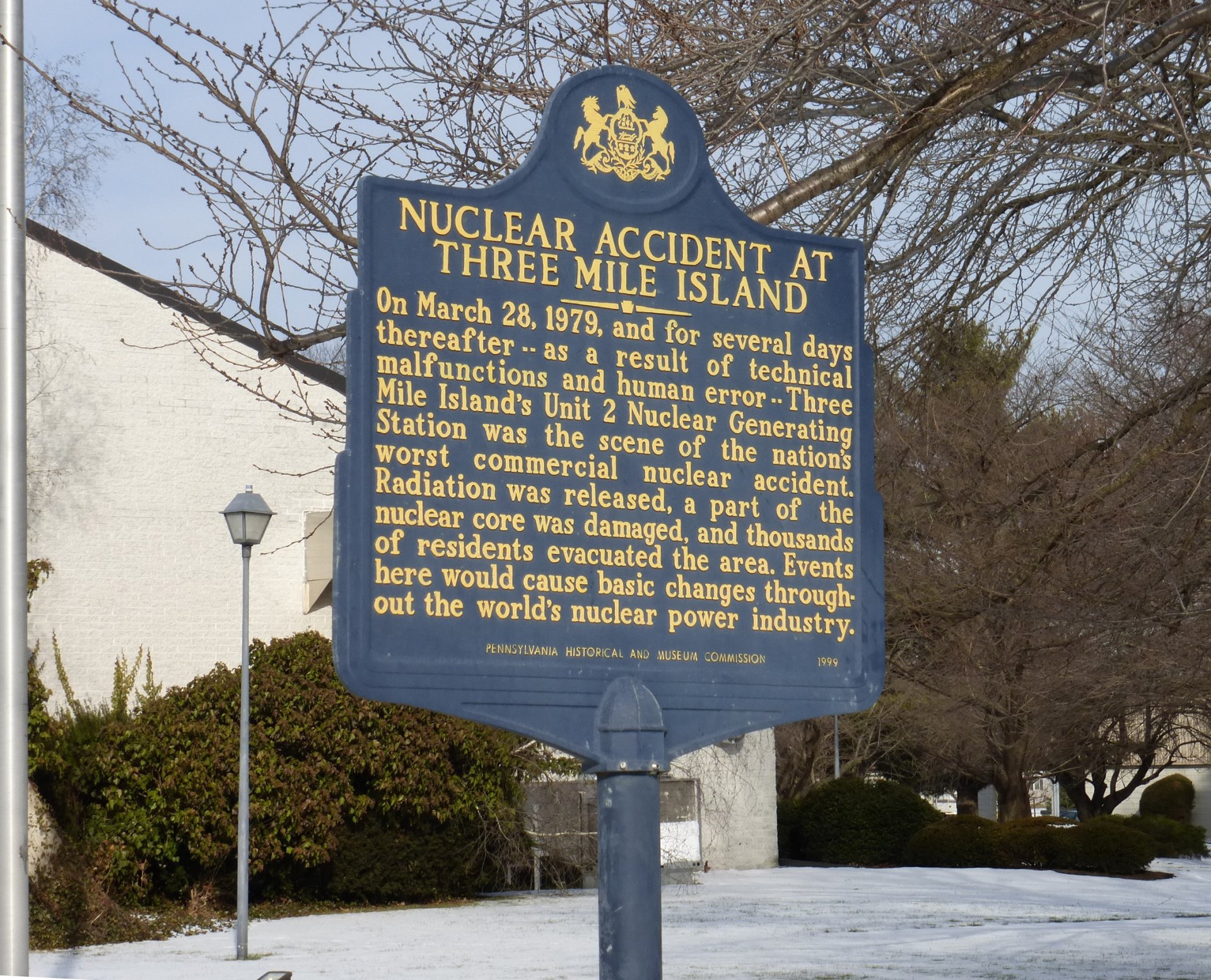 Click to view full size image
==============
Three Mile Island accident sign
Keywords: Three Mile Island Three Mile Island accident sign
Keywords: Three Mile Island